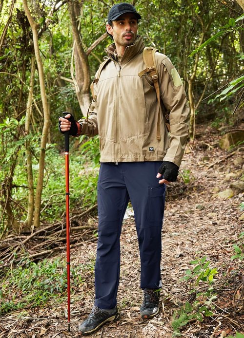 Libin Men's Hiking Pants - Lightweight Quick-Dry Cargo Pants with 8 Pockets for Outdoor Travel