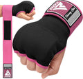 RDX Gel Boxing Hand Wraps - Elasticated Padded Inner Gloves with 100cm Long Wrist Straps for MMA & Kickboxing