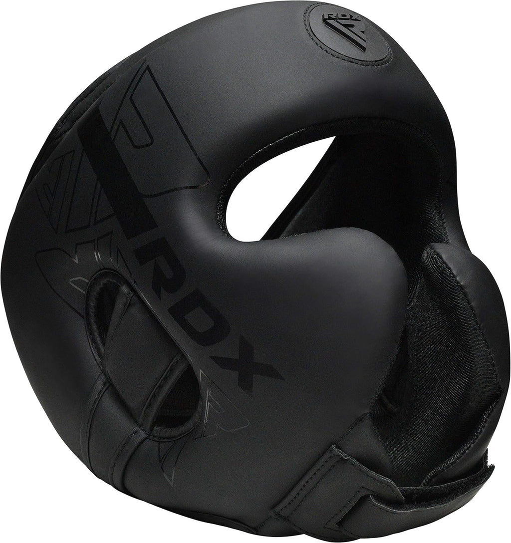 RDX Boxing Headgear - Adjustable Padded MMA & Muay Thai Training Helmet for Sparring & Martial Arts