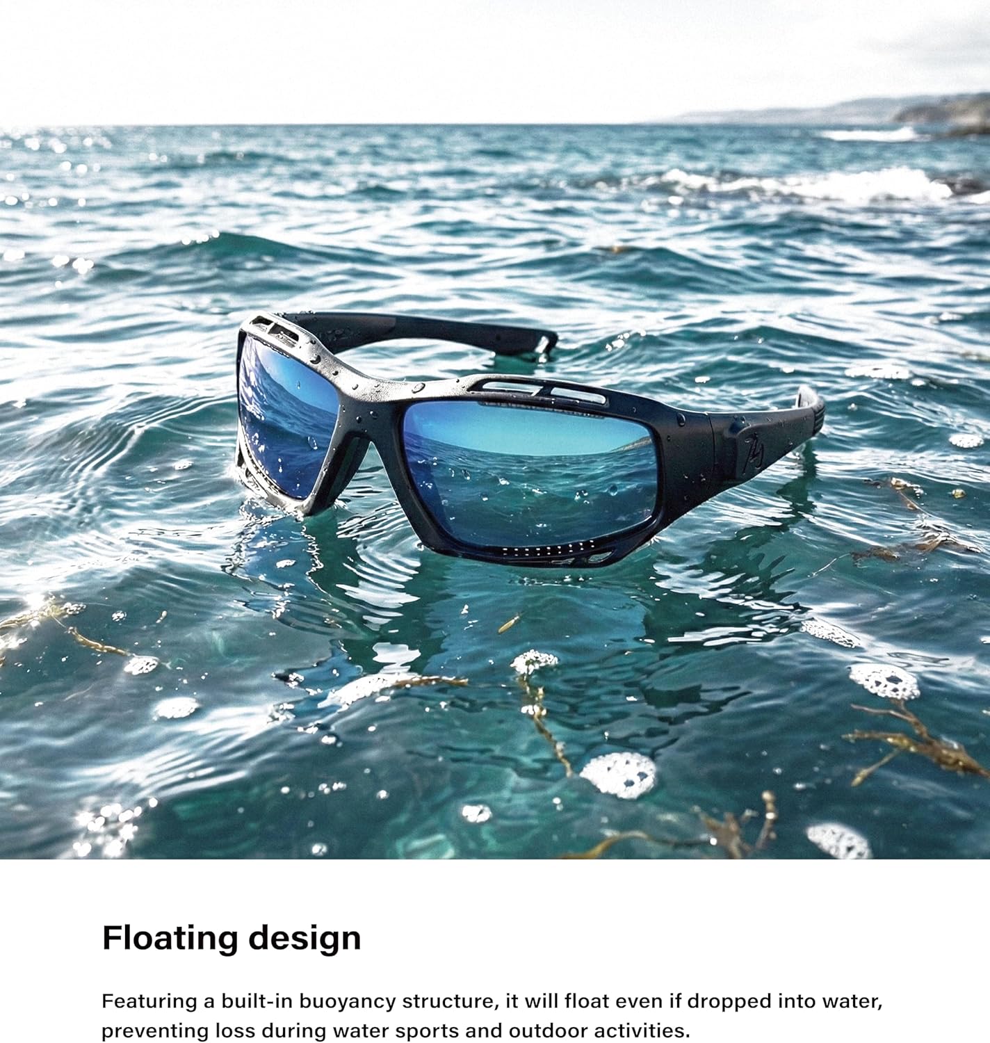 Stingray Polarized Floating Sunglasses - UV400 Protection for Water Sports | Unisex Design
