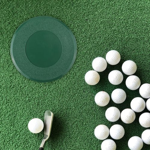 6pcs Golf Covers, Golf Cup Cover Golf Hole Cutter for Putting Green, Golf Training Aids Putting Hole Covers for Outdoor Sports Golf Course Garden Yard