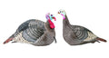 HUNTERS SPECIALTIES HS Strut Lite Jake & Feeding Hen Turkey Foldable Hollow Relaxed Body Realistic 2-Pack Couple Flock Combo Decoys
