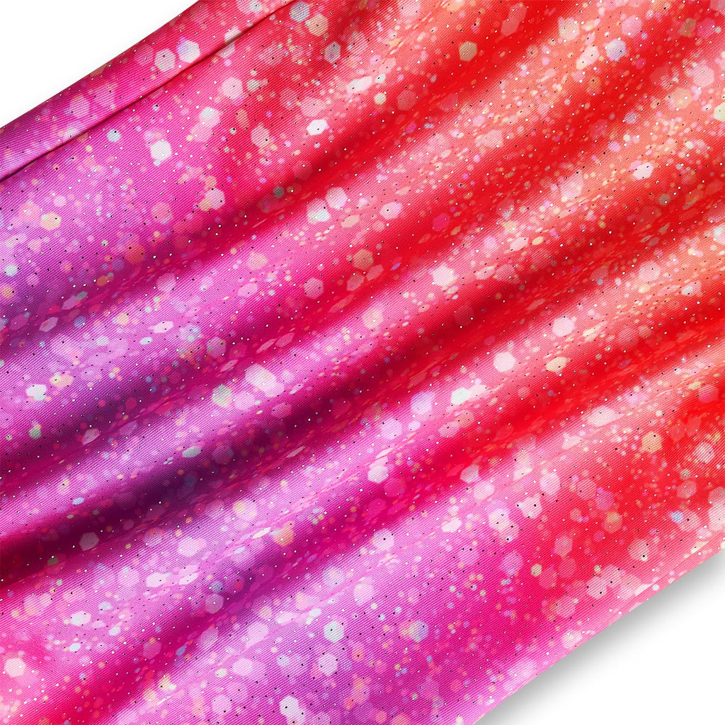 YDMZX Girls Gymnastics Leotard with Built-in Shorts – Sparkly, Durable No-See-Through Fabric, 4-Way Stretch