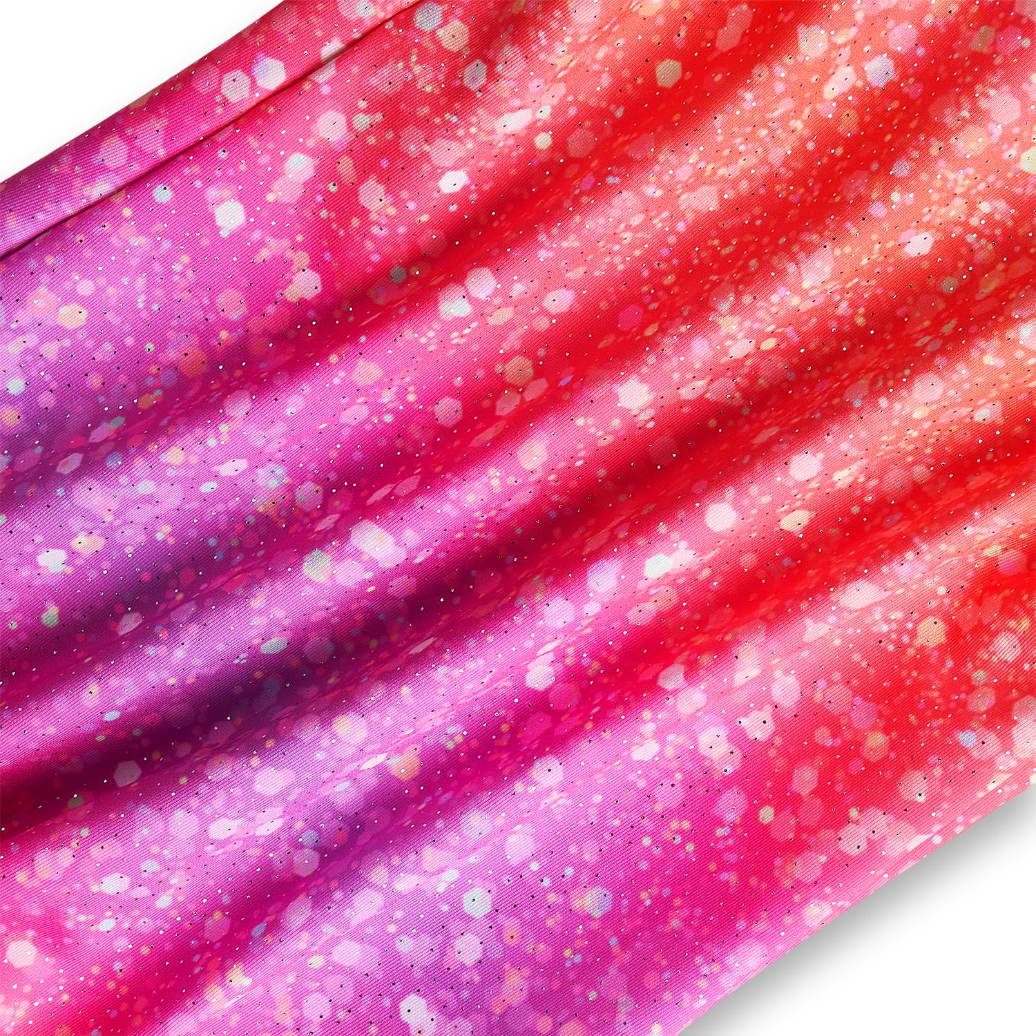 YDMZX Girls Gymnastics Leotard with Built-in Shorts – Sparkly, Durable No-See-Through Fabric, 4-Way Stretch