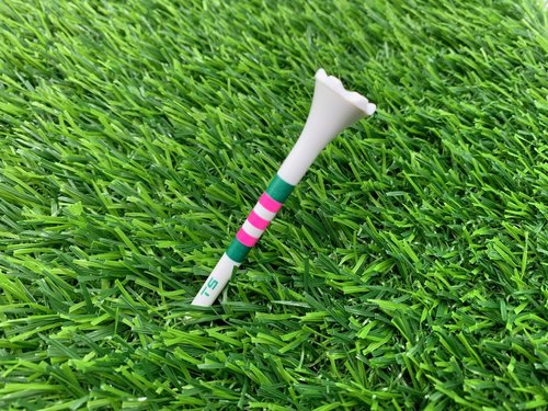 TRUESTRIKE Premium USA Golf Tees – 3¼" or 2¾" Durable Plastic Performance Tees (100 Pack) – Made in USA – Bulk Value Pack - Magnolia Lane 2 3/4