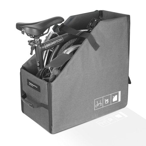 Rhinowalk Folding Bicycle Organizer, Foldable Car Trunk Organizer for Bicycle Transportation, Bicycle Travel Bag, Box for Brompton Folding