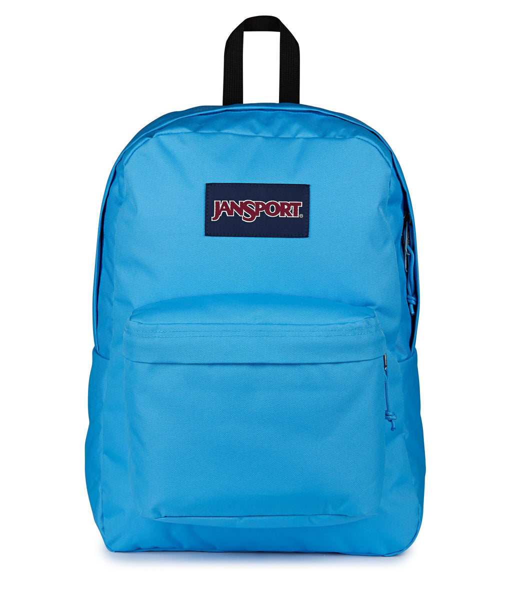 JanSport SuperBreak One Backpack - Durable, Lightweight Bag with 1 Main Compartment, Front Utility Pocket with Built-in Organizer, Premium Backpack, Electric Azul