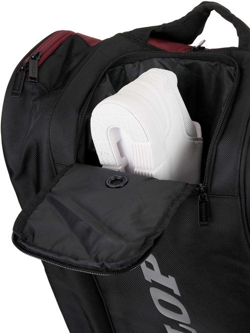 Dunlop Sports CX Performance Tennis Bag, Red/Black - 12-Racket