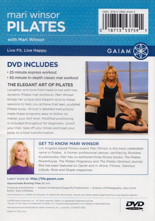 Mari Winsor: Pilates [DVD]