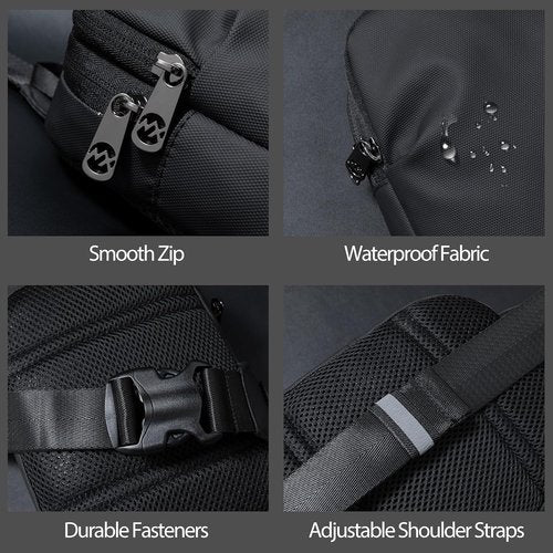 MAXTOP Small Sling Bag - Water Resistant Crossbody Chest Bag for Travel & Sports | Unisex Design