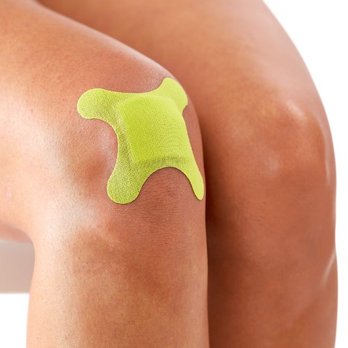 CURAD Performance Series Antibacterial Bandages, Extreme Hold Adhesive Technology, Knee & Elbow 3 inches x 3 inches, 10 Count, Ideal for Cuts, Scrapes, Sports, and Active Lifestyles, Pack of 3