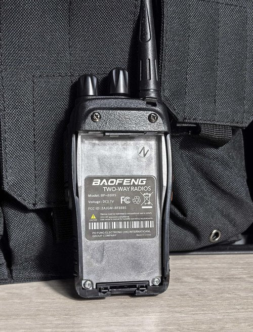 BAOFENG BF-888S Walkie Talkies High-Performance Long Range Two Way Radios for Outdoor Adventures and Team Communication (Pack of 4)