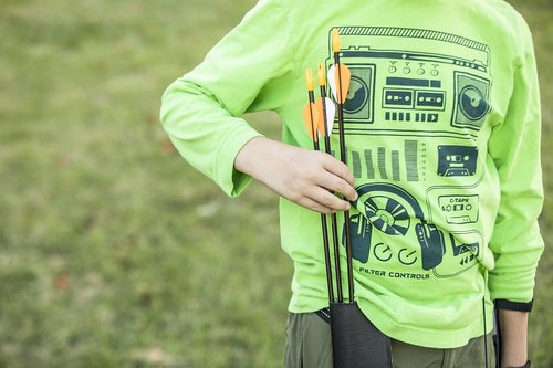 Bear Archery Youth Safety Glass Arrows - Durable Fiberglass Design with Pre-Fletched Vanes & Nocks Included