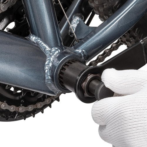 cyclists Bike Bicycle Bottom Bracket Removal Tool - Cartridge Bottom Bracket Wrench Standard 20-Tooth Cartridge Type - Compatible with Shimano, Octalink, ISIS Splined Bottom Brackets (CT-B40)