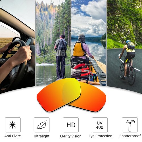 RUNCL Polarized Sports Sunglasses Phocas for Men Women,Wrap Around Design Lightweight UV Protection Floating Sunglasses