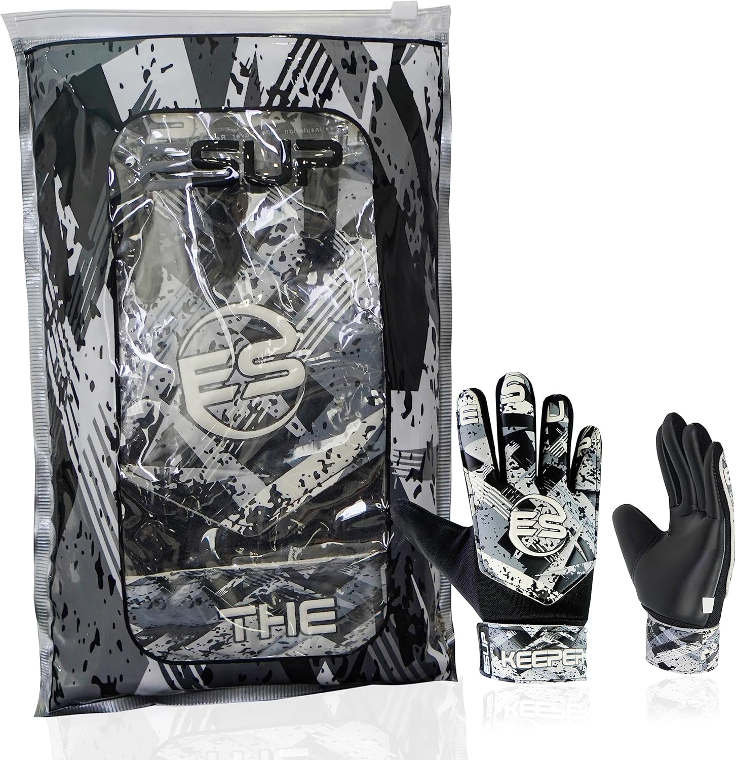 Regine Switzerland Soccer Goalie Gloves - Youth & Adult Football Keeper Gloves with Double Wrist Support & 4mm Anti-Slip Latex Palm