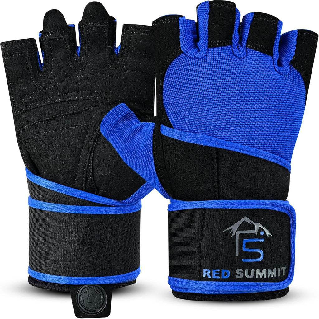 Skiennix Weight Lifting Gym Gloves - Anti-Slip Palm & Wrist Support for Bodybuilding | Unisex Fitness Gear