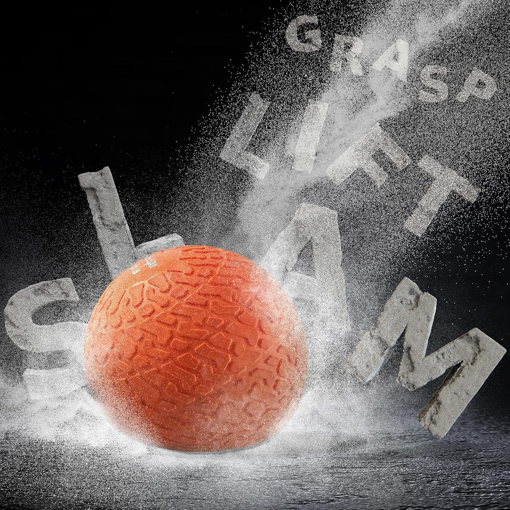 Yes4All Slam Balls - Durable 10-40lb Weighted Workout Ball for Core Strength & Conditioning