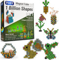 TOSY Magnet Cube 4x4 - 70 Blocks with 560 Magnets | Creative Building & Fidget Toy for Kids