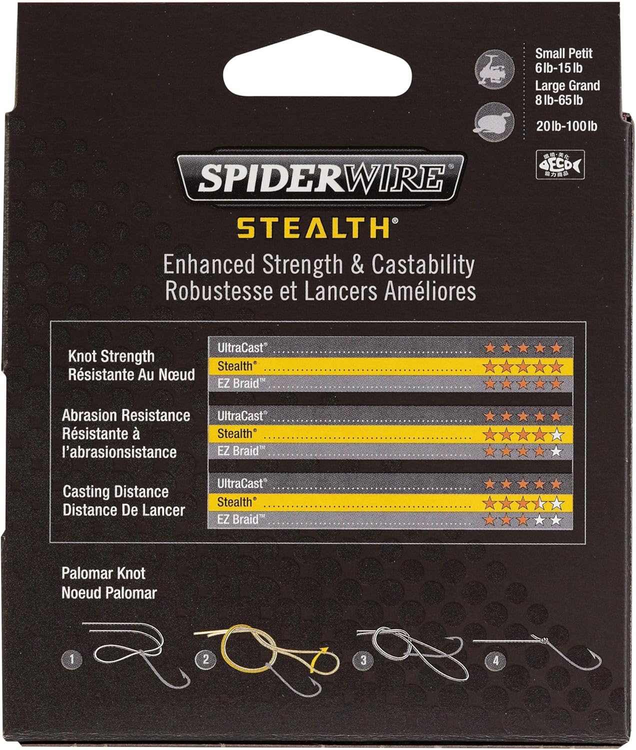 SpiderWire Stealth Braid Fishing Line - High Sensitivity & Strength | 300 Yards, Green