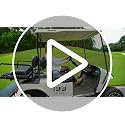 Golf Cart Roof Support Brackets for EZGO TXT 1994-2013 Heavy Duty Steel Replacement Kit