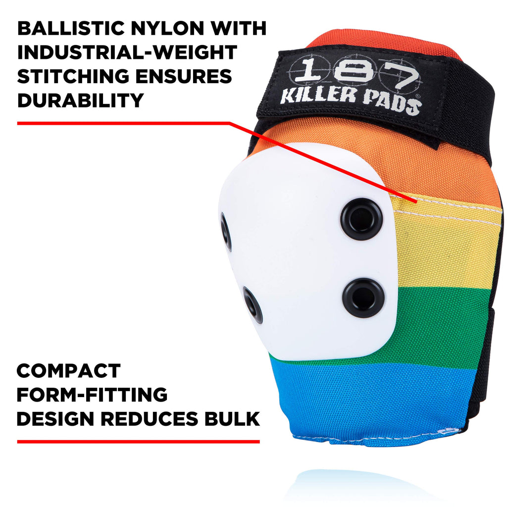Triple Eight -SLIM ELBOW - XL (RAINBOW) (ESXL872)