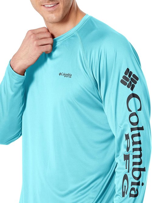 Columbia Men's PFG Terminal Tackle Fishing Shirt - Lightweight & Quick-Dry Fabric | Perfect for Outdoor Adventures