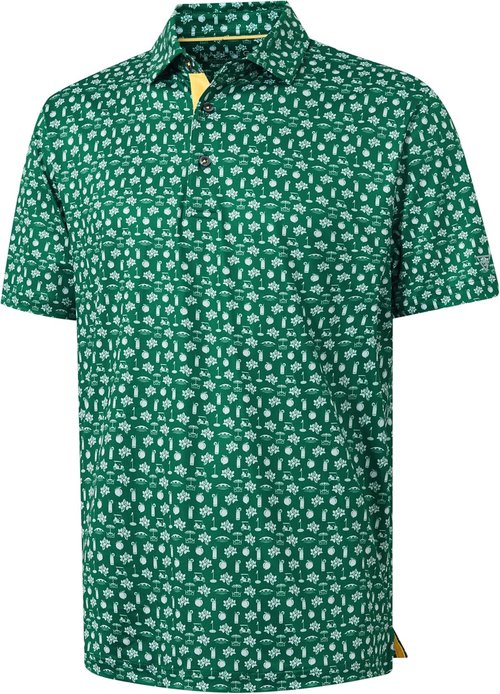 M MAELREG Men's Golf Shirt - Performance Moisture-Wicking Short Sleeve Polo | Casual Sport Collared Design