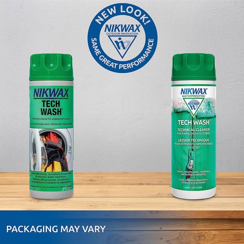 Nikwax Tech Wash | Technical Cleaner for Jackets & Outerwear - Restores Waterproofing, 10 fl. oz.