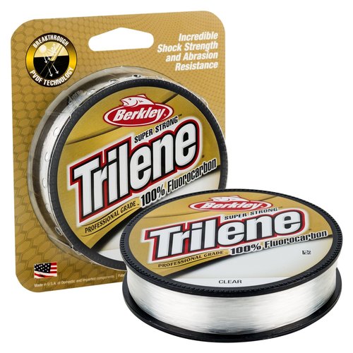 Berkley Trilene Fluorocarbon Professional Grade Filler Spool Fishing Line, Clear, 10 lb./200 yd.