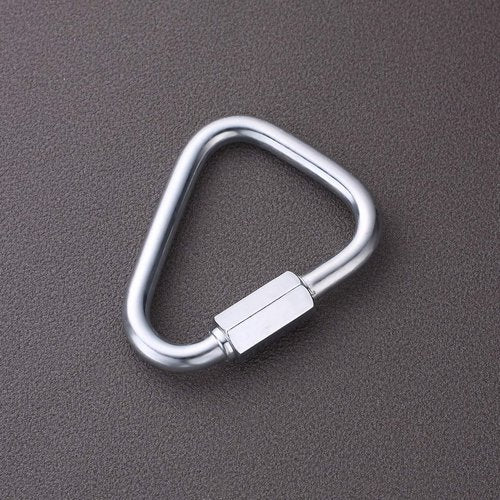 Delta Quick Link Triangle Locking Carabiner 1/4" M6 6MM 6pcs