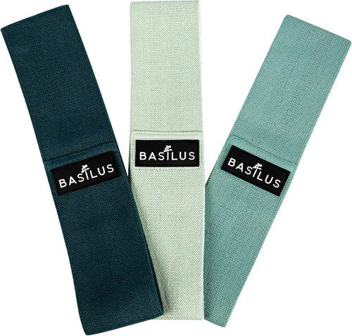 Fabric Resistance Bands by [Brand Name] - 3-Pack for Legs & Glutes | Ideal for Strength Training, Yoga & Pilates