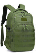 Wotony Military tactical backpack, backpack for men black small tactical assault bag (green, 20 inch)