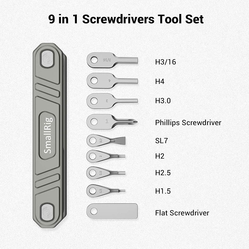 SmallRig 9-in-1 Universal Folding Multi-Tool for Videographers TC2713