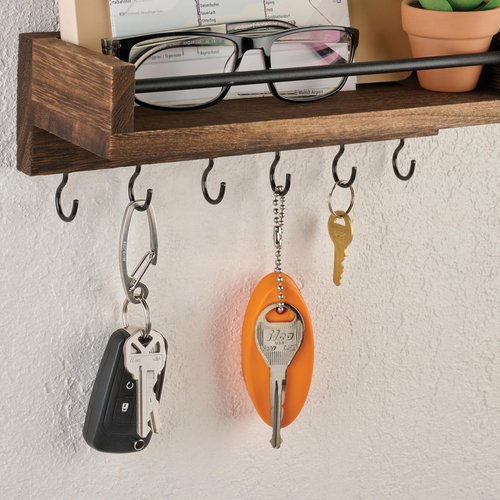 Nite IZE Deep Pocket Key Carabiner, Carabiner Keychain Clips to Pocket - Stainless