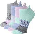 Hanes No Show Tab Socks - Women's Cushioned Comfort | 4 Pairs for Active Lifestyle