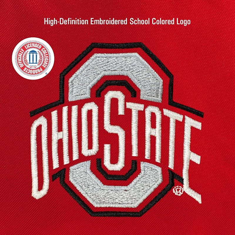 JanSport Ohio State Buckeyes SuperBreak Plus Backpack with 15-Inch Laptop Sleeve - Red Tape