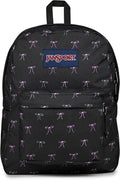JanSport SuperBreak One Backpack - Durable & Lightweight Bookbag with Organizer Pocket - Premium Quality, Bad Bows Design