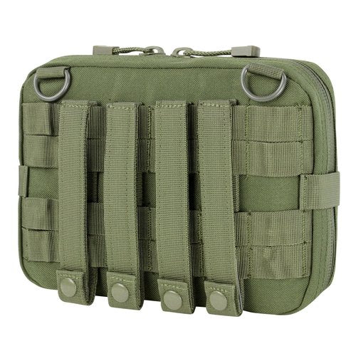 Condor T and T Pouch (Black), 7.5"H x 10"W x 1.5"D