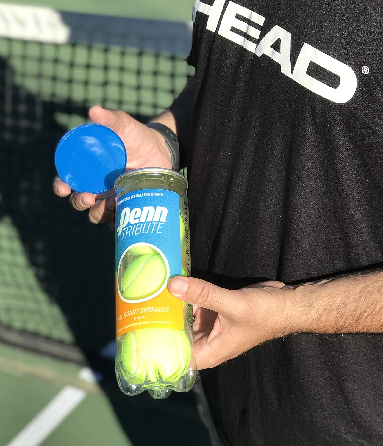 Penn Tribute Tennis Balls - High-Performance Felt for Superior Play | 3-Pack