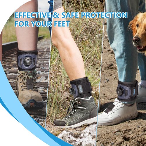 joingood AFO Foot Drop Brace for Walking with Shoes, Drop Foot Brace with Reel-Adjust Dorsiflexion Assist, Adjustable Foot Brace for Drop Foot Support, Fits Left or Right Foot for Women Men (S/M)
