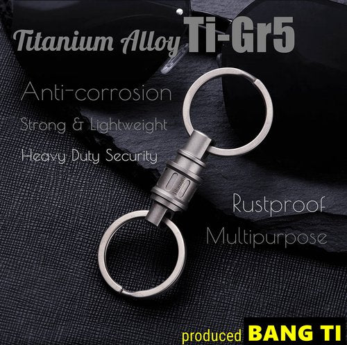 BANG TI titanium quick release keychain detachable (2)