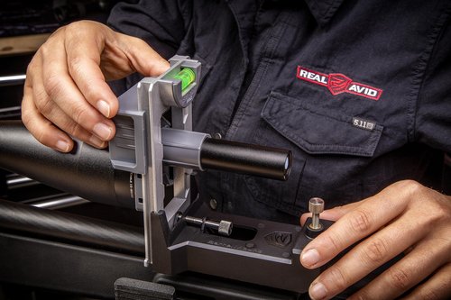 Real Avid Scope Leveling Kit & Precision Scope Level System | Complete Scope Mounting Kit for Mounting, Aligning & Leveling Rifle Scopes | Perfect Tool for Gunsmithing & Hunters