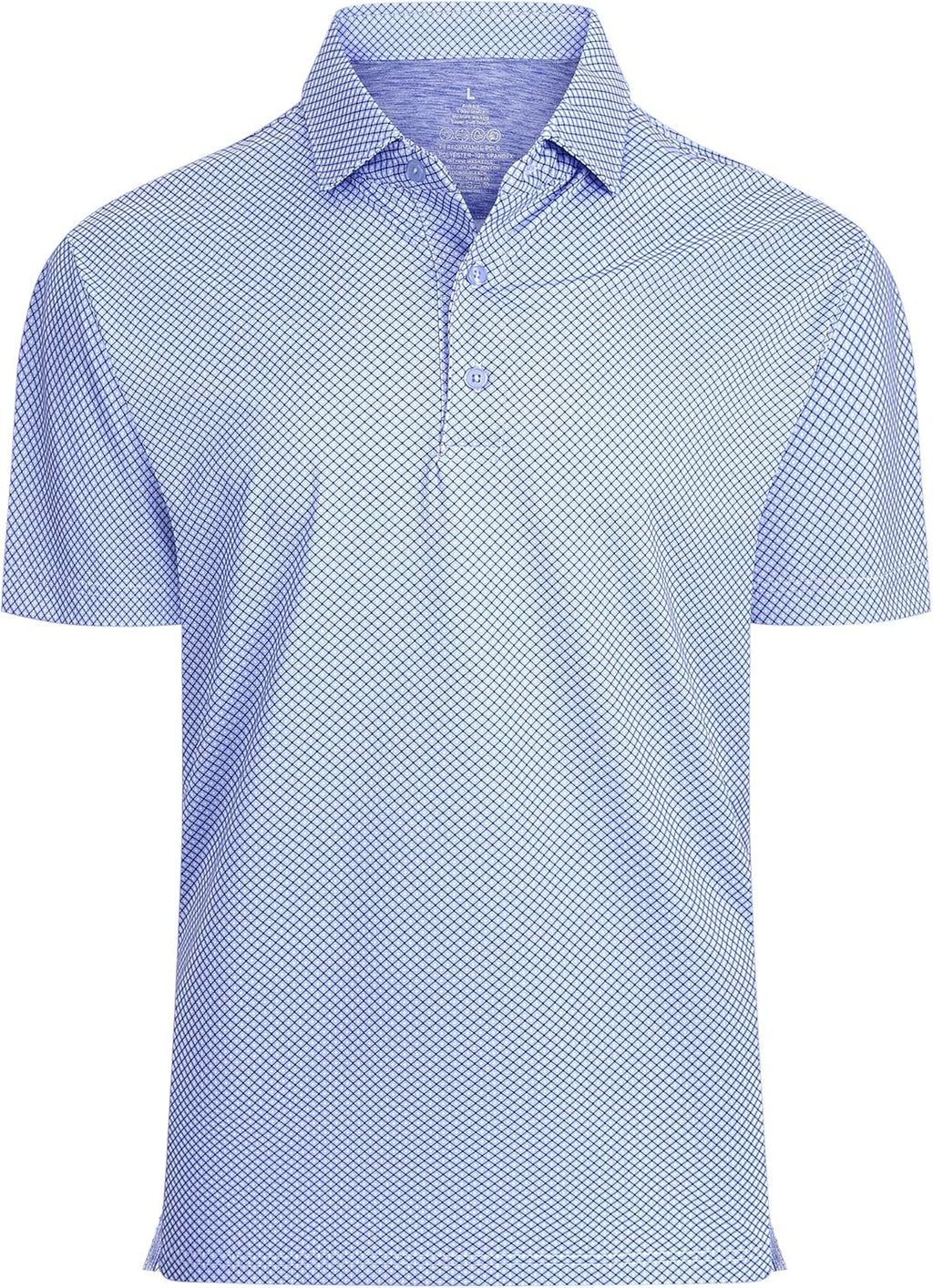 WARHORSEE Golf Polo Shirts - Men's Short Sleeve, Wrinkle-Free, 4-Way Stretch, Moisture-Wicking Performance
