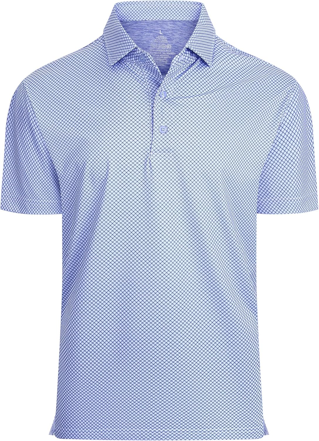 WARHORSEE Golf Polo Shirts - Men's Short Sleeve, Wrinkle-Free, 4-Way Stretch, Moisture-Wicking Performance