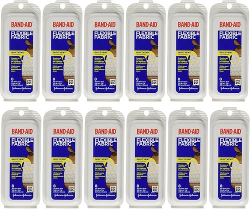 Band-Aid Flex Fabric Travel Pack - 8 Adhesive Bandages Per Pack | Convenient First Aid Solution