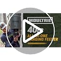 All-in-One Hanging Deer Feeder 40 Lb with Bluetooth App Control