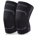 Bodyprox Knee Compression Sleeve - Support Brace for Running & Workouts | 2-Pack, Small Size