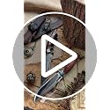 Damascus Hunting Knife VG10 67-Layer Fixed Blade with Leather Sheath - Men’s Bowie Knife