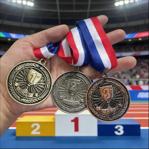 Medals for Awards - Olympic 1st, 2nd, 3rd Place Medals | Gold, Silver, Bronze for Sports Competitions